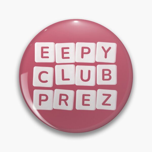 Item preview, eepy club designed and sold by codename.stickyhand .