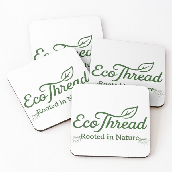 Item preview, EcoThread Rooted in Nature Minimalist Eco Friendly Logo designed and sold by GreenPulseDesigns.