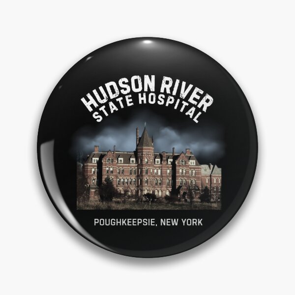 Item preview, Hudson River State Hospital (Poughkeepsie, New York) Hero Graphic designed and sold by GhostlyWorld.