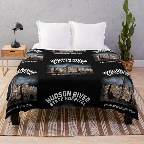 Item preview, Hudson River State Hospital (Poughkeepsie, New York) Hero Graphic designed and sold by GhostlyWorld.