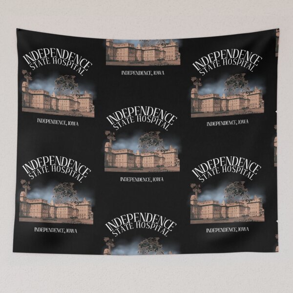 Item preview, Independence State Hospital (Independence, Iowa) Hero Graphic designed and sold by GhostlyWorld.