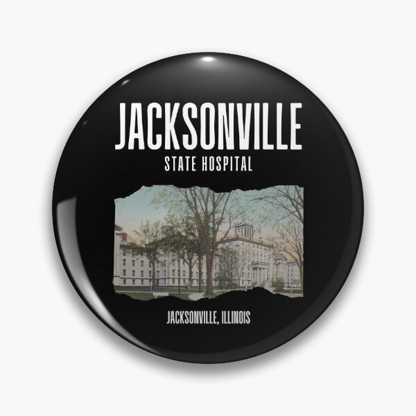 Item preview, Jacksonville State Hospital (Jacksonville, Illinois) Hero Graphic designed and sold by GhostlyWorld.