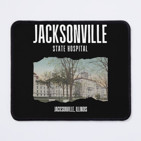 Item preview, Jacksonville State Hospital (Jacksonville, Illinois) Hero Graphic designed and sold by GhostlyWorld.