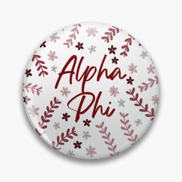 Item preview, Petals & Panhellenic – Alpha Phi designed and sold by HoneyandInk.