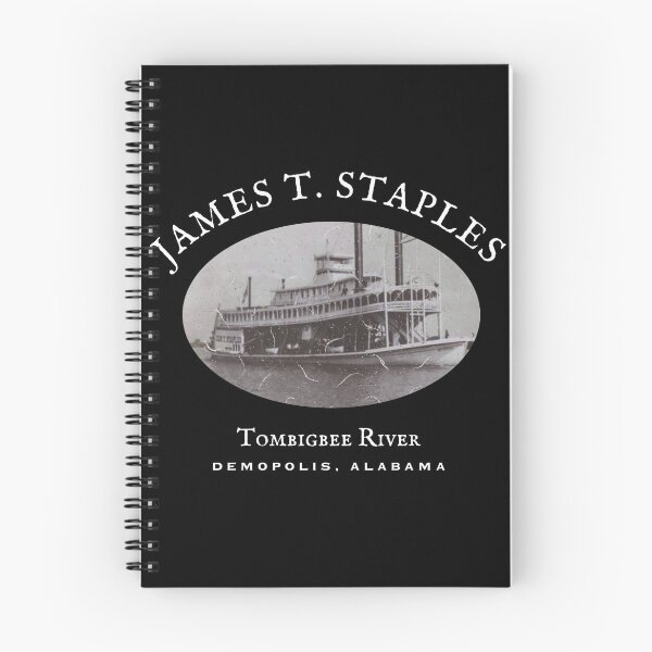 Item preview, James T. Staples Riverboat (Demopolis, Alabama) Hero Graphic designed and sold by GhostlyWorld.