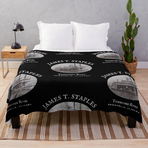 Item preview, James T. Staples Riverboat (Demopolis, Alabama) Hero Graphic designed and sold by GhostlyWorld.
