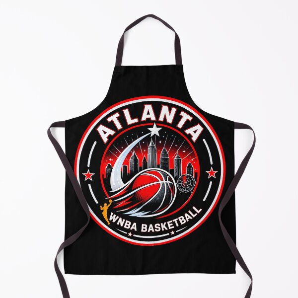 Item preview, Atlanta Women’s Basketball Skyline Emblem Red Black Sports Design designed and sold by TKOprintdesigns.