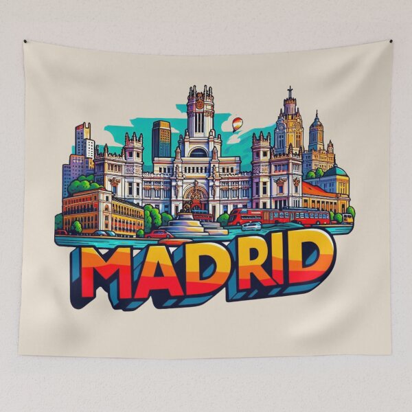 Item preview, Madrid, Spain designed and sold by Myra365Art.