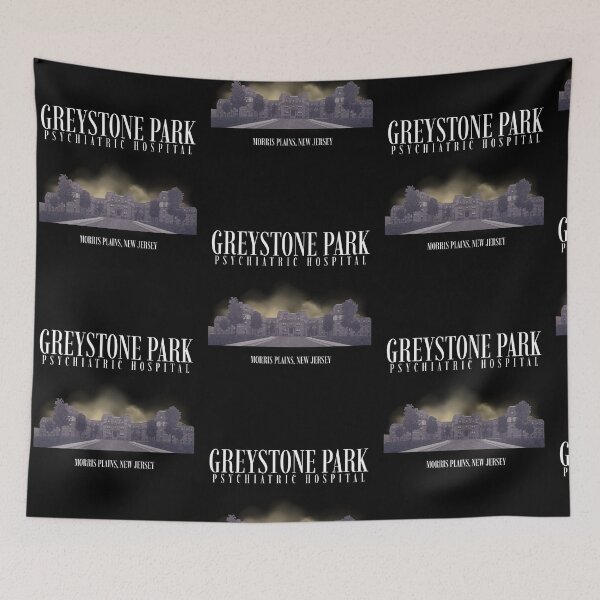 Item preview, Greystone Park Psychiatric Hospital (Morris Plains, New Jersey) Hero Graphic designed and sold by GhostlyWorld.