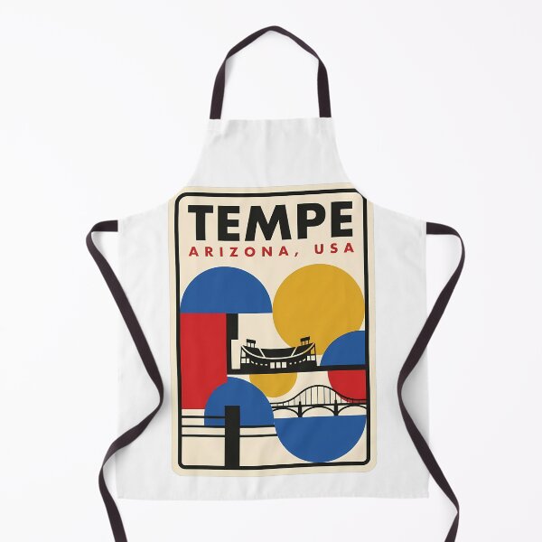 Item preview, Tempe Arizona Retro Geometric Travel Poster designed and sold by k3rstman1.