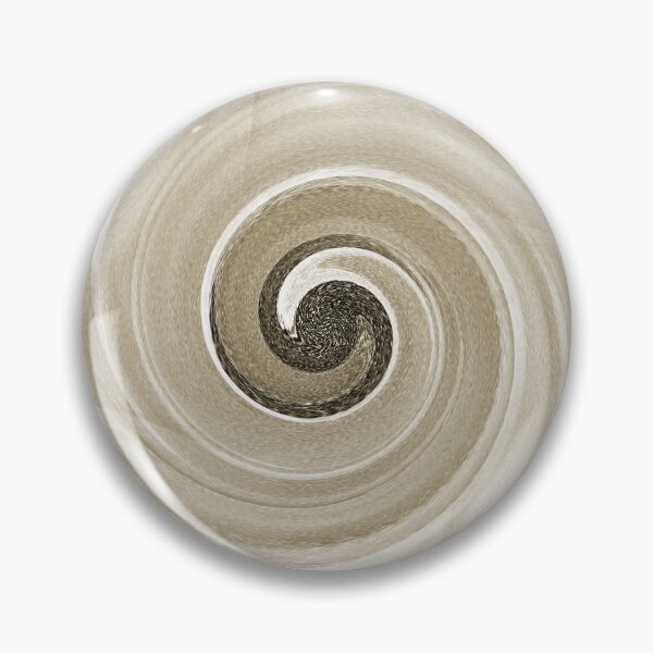 Item preview, Retro Spiral Swirl Pattern in Beige Brown designed and sold by Artistestella.