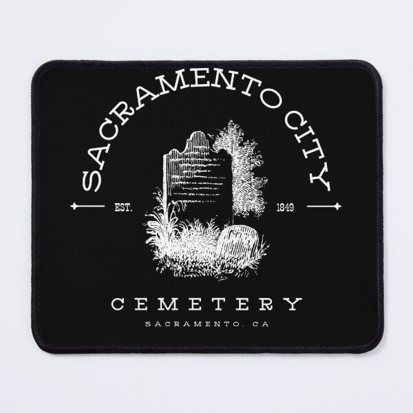 Item preview, Sacramento City Cemetery (Sacramento, California) Hero Graphic designed and sold by GhostlyWorld.