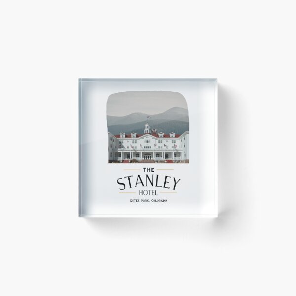 Item preview, The Stanley Hotel (Estes Park, Colorado) Dark Text Hero Graphic designed and sold by GhostlyWorld.