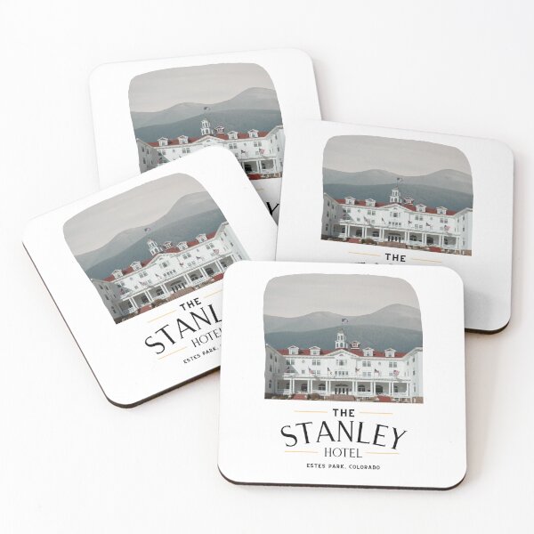 Item preview, The Stanley Hotel (Estes Park, Colorado) Dark Text Hero Graphic designed and sold by GhostlyWorld.