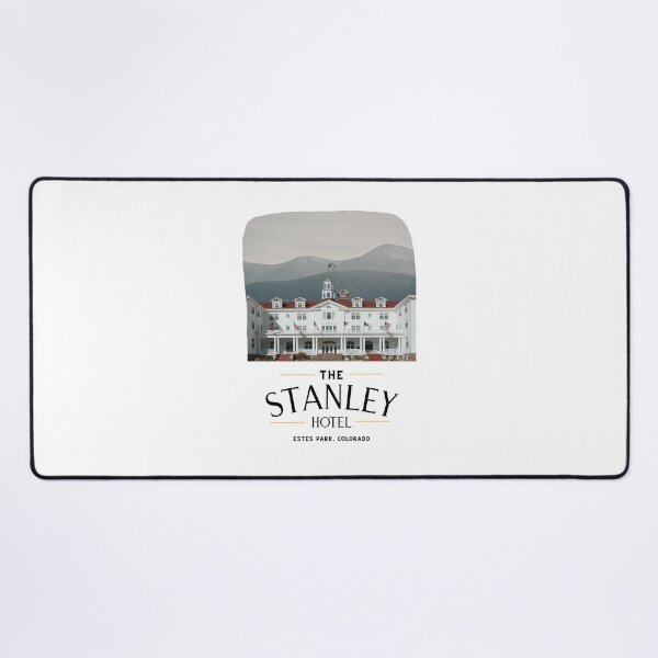 Item preview, The Stanley Hotel (Estes Park, Colorado) Dark Text Hero Graphic designed and sold by GhostlyWorld.