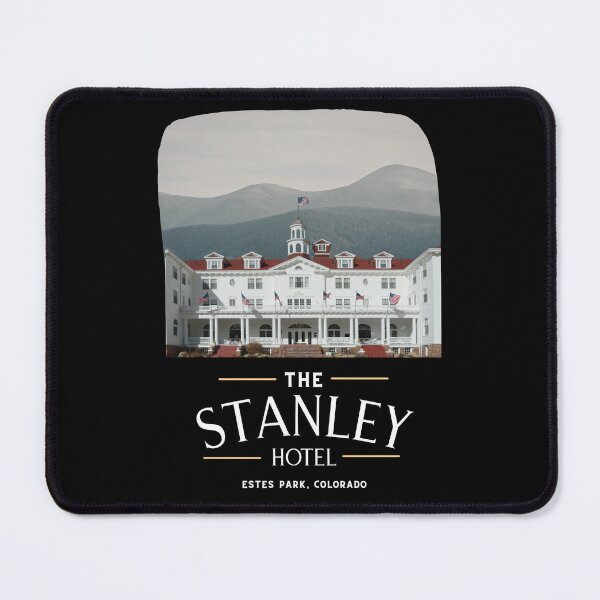 Item preview, The Stanley Hotel (Estes Park, Colorado) Light Text Hero Graphic designed and sold by GhostlyWorld.