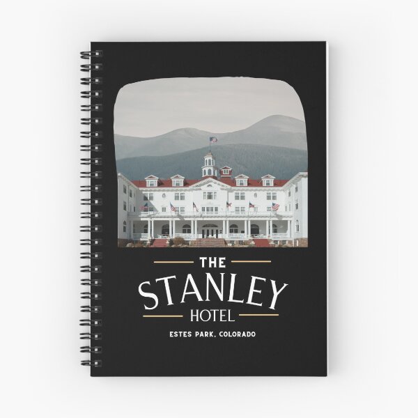 Item preview, The Stanley Hotel (Estes Park, Colorado) Light Text Hero Graphic designed and sold by GhostlyWorld.