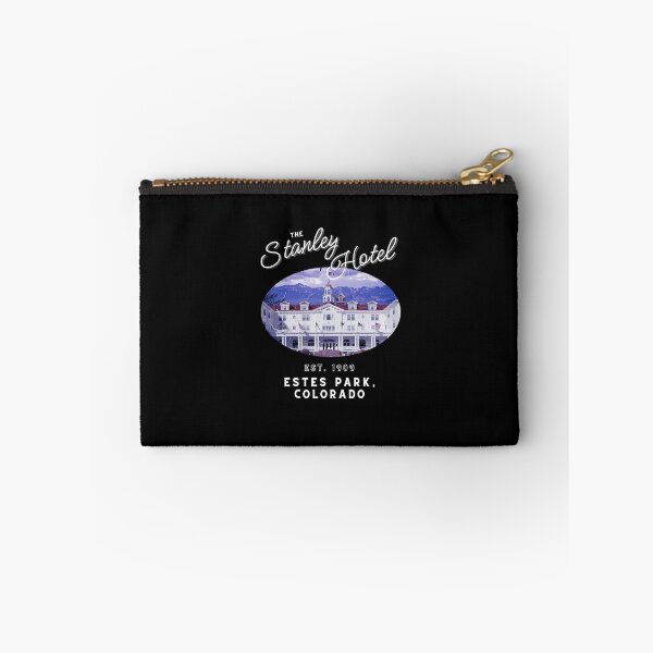 Item preview, The Stanley Hotel (Estes Park, Colorado) Vintage Circle Light Text Hero Graphic designed and sold by GhostlyWorld.