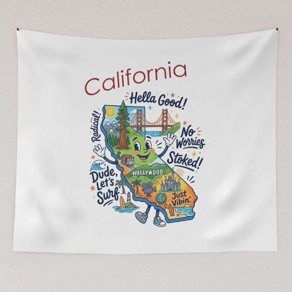 Item preview, Cali on My Mind designed and sold by 5PointsDigital.