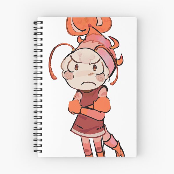 Item preview, Grumpy Lobster Chibi Anime Mascot Streetwear designed and sold by SketchyCrew.