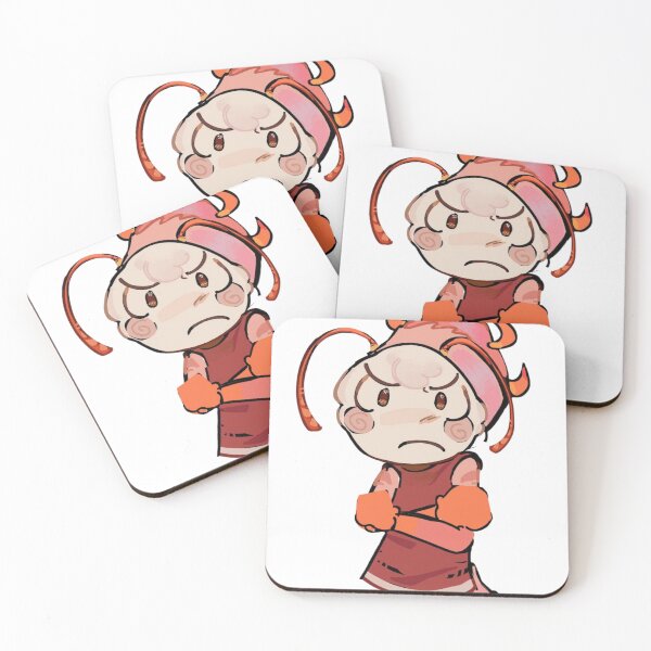 Item preview, Grumpy Lobster Chibi Anime Mascot Streetwear designed and sold by SketchyCrew.