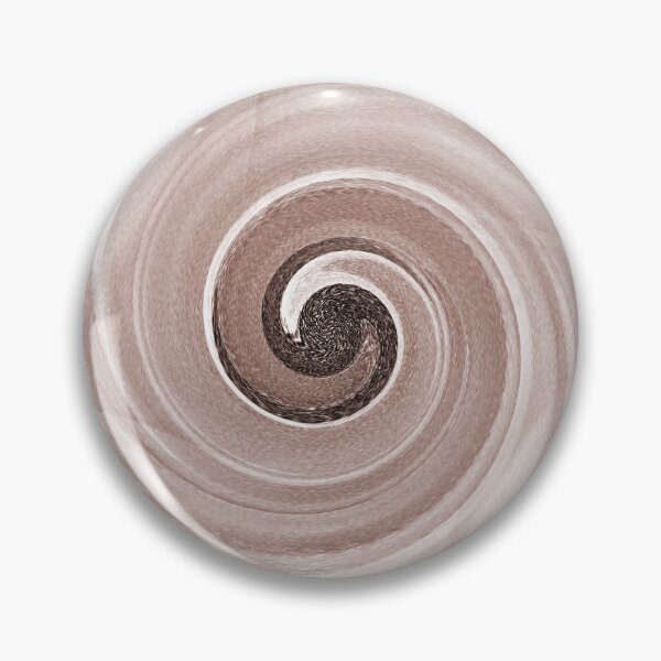 Item preview, Retro Spiral Swirl Pattern in Brown designed and sold by Artistestella.