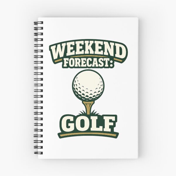Item preview, Weekend Forecast Golf - Retro Golf Ball designed and sold by EastEndTownie.