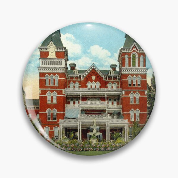 Item preview, Athens Lunatic Asylum Original Vintage Postcard – Administration Building designed and sold by GhostlyWorld.