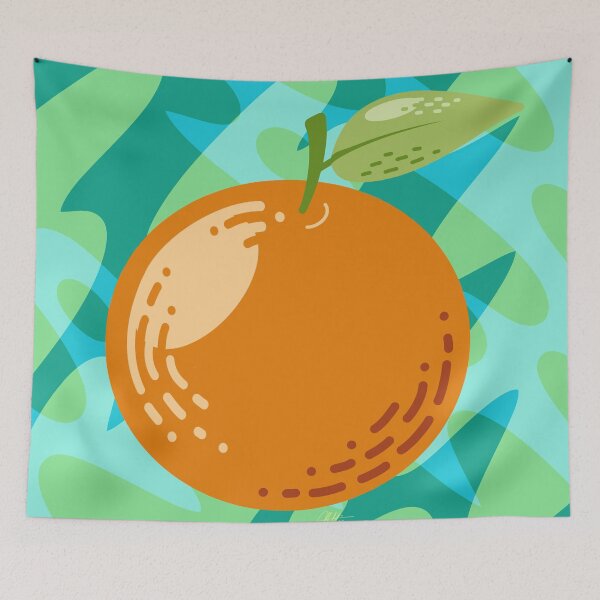 Item preview, Summer Orange Series: Whole Satsuma designed and sold by ElisabethDraws.