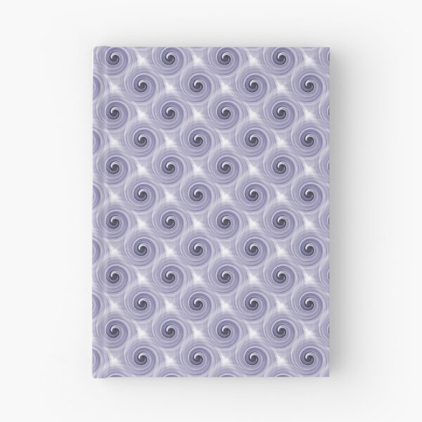 Item preview, Retro Spiral Swirl Pattern in Purple designed and sold by Artistestella.