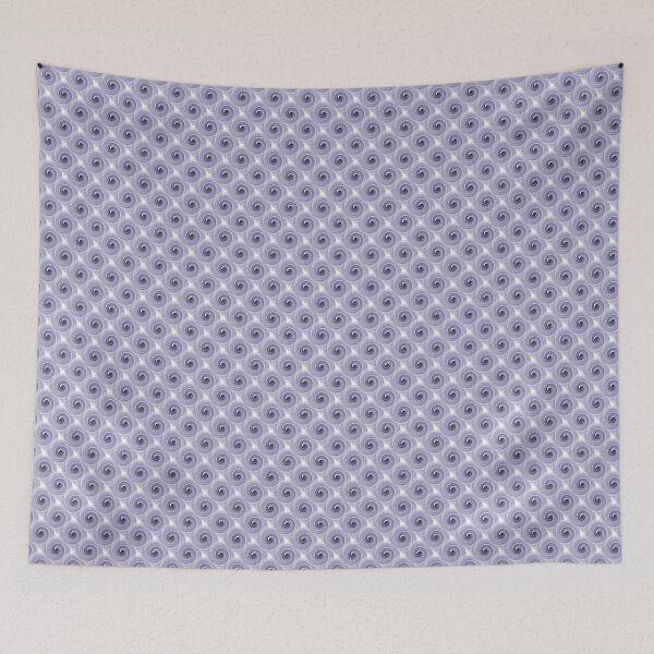 Item preview, Retro Spiral Swirl Pattern in Purple designed and sold by Artistestella.