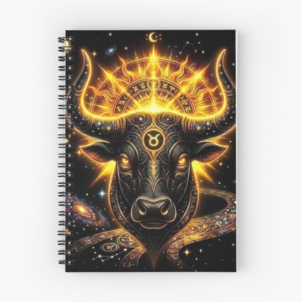 Item preview, Cosmic Taurus Zodiac Bull designed and sold by MysticVargas.