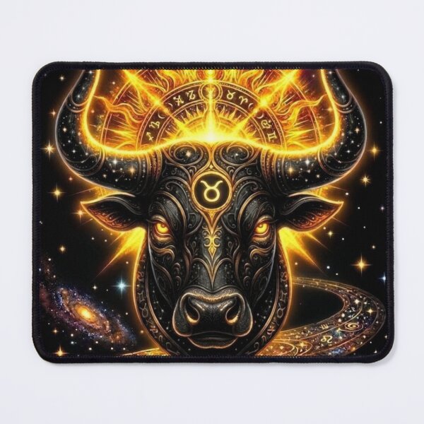 Item preview, Cosmic Taurus Zodiac Bull designed and sold by MysticVargas.