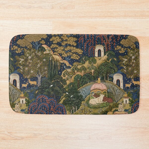 Item preview, Oriental Nocturne - Mughal Style Miniature and Starry Forest designed and sold by Méridiens.