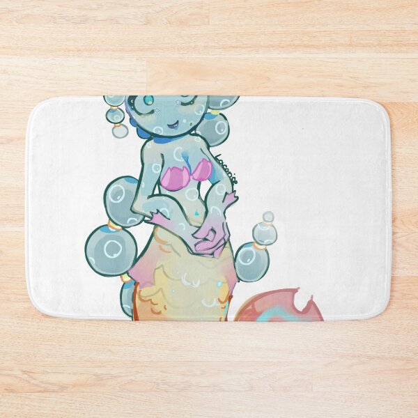 Item preview, Pastel Bubble Mermaid Retro Anime Graphic designed and sold by SketchyCrew.