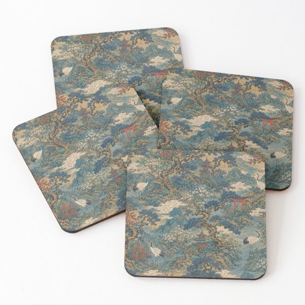 Item preview, Sacred Mists - Traditional Japanese Motif designed and sold by Méridiens.