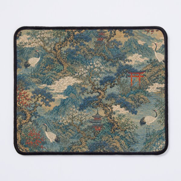 Item preview, Sacred Mists - Traditional Japanese Motif designed and sold by Méridiens.