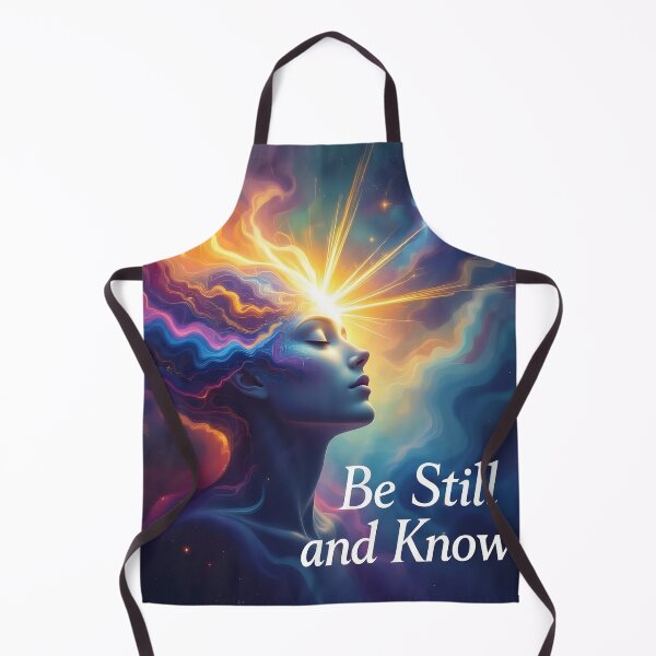 Item preview, Be Still and Know: Cosmic Peace Wisdom Art designed and sold by ArtByAavelle.