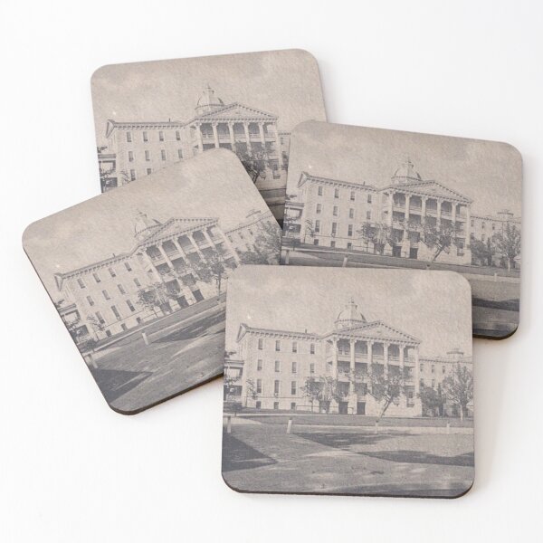 Artikelvorschau, Originale Vintage-Postkarte des Austin State Hospital – Staatliche Irrenanstalt entworfen und verkauft von GhostlyWorld.