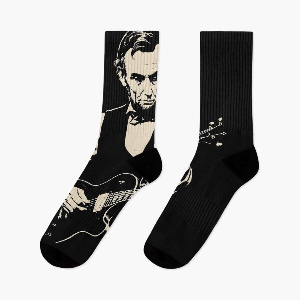 Item preview, Vintage Abraham Lincoln Guitar Shirt | Historic President Playing Electric Guitar Retro Music Lover Design designed and sold by WearVerse440.