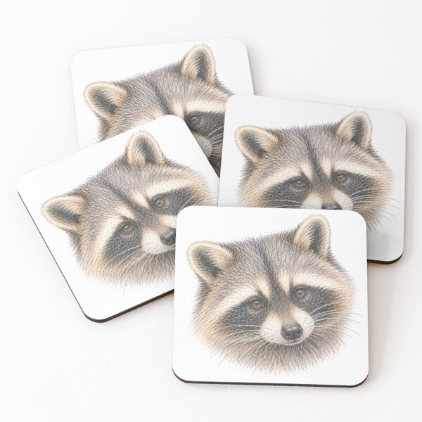 Item preview, Raccoon Head designed and sold by JOANNASKAH.