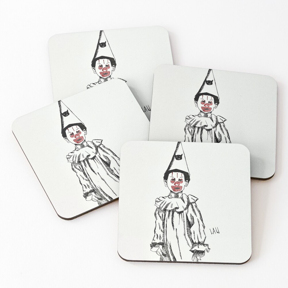 Item preview, Coasters (Set of 4) designed and sold by Lineacruda1.