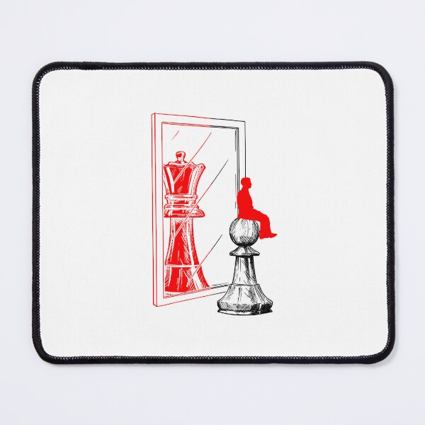 Item preview, Chess Pawn Mirror King Reflection Motivational Art designed and sold by rich-moda.