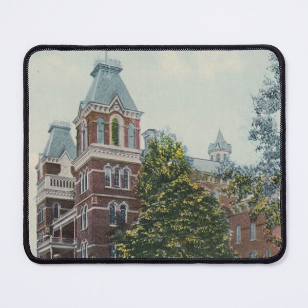 Item preview, Athens Lunatic Asylum Original Vintage Postcard – Administration Building Side View designed and sold by GhostlyWorld.