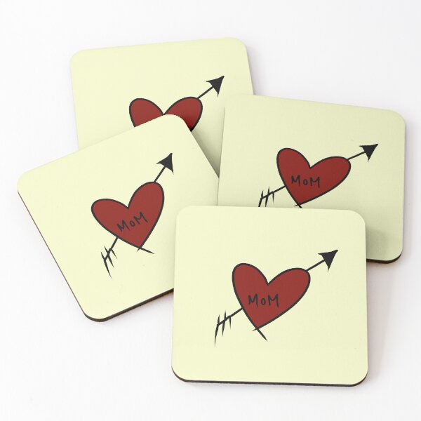 Item preview, Arrow through Mom Heart designed and sold by beautifulprince.