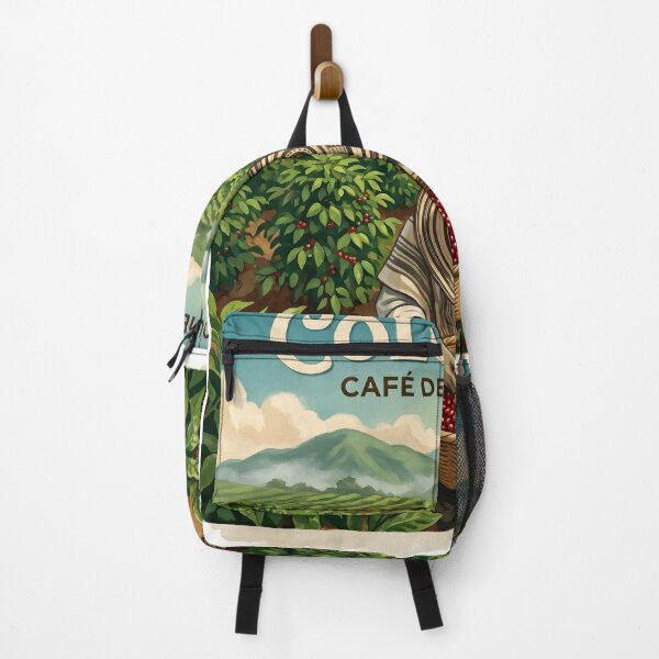 Item preview, Colombia Coffee Poster — Vintage Travel Art | Colombian coffee designed and sold by colombianaCo.