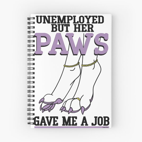 Item preview, Foxanne's Purple Paw Jobs designed and sold by PawsOffStudios.