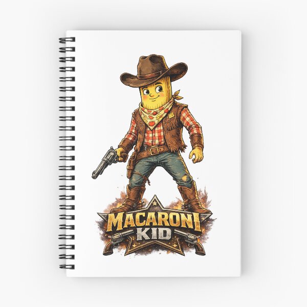 Item preview, Macaroni Kid: Retro Spaghetti Western Cowboy Pasta designed and sold by Japan Cyberpunk Universe & Surreal Characters.