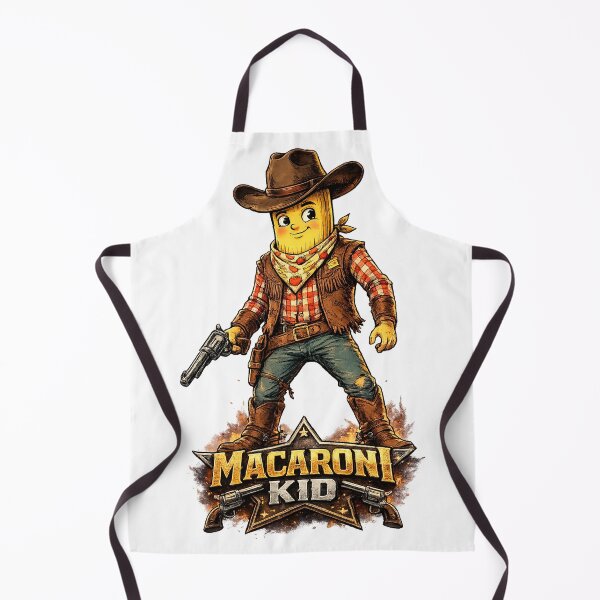 Item preview, Macaroni Kid: Retro Spaghetti Western Cowboy Pasta designed and sold by Japan Cyberpunk Universe & Surreal Characters.