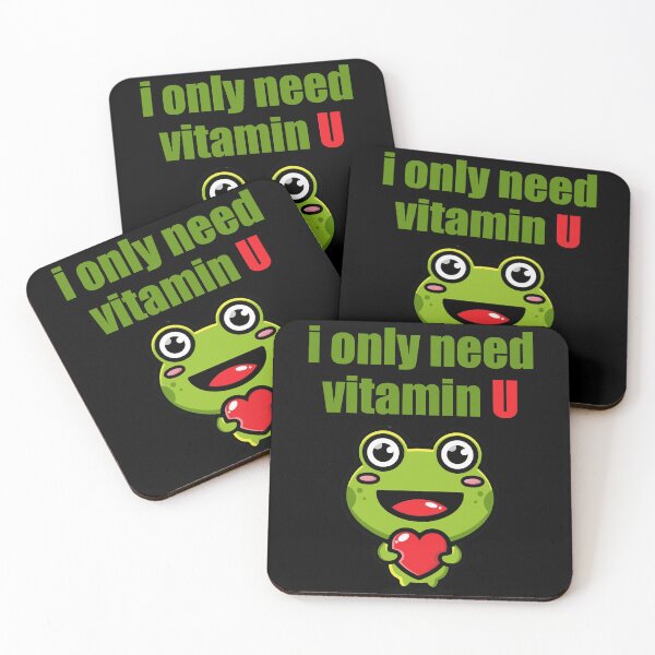 Item preview, Frog I only need vitamin u  designed and sold by ElRyanStore.